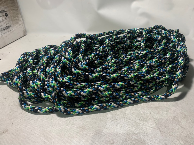 lot 129 image: New 50ft Role of Rope, Black Green