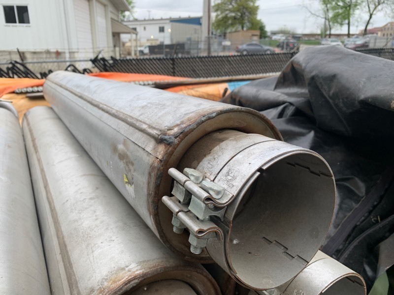 lot 145 image: New Commercial Industrial 5ft Muffler