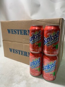 lot 25 image: New 36pc Pack of Limited Edition Sunkist Cherry Limeade Soda