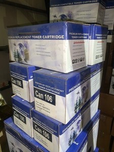 lot 33 image: 6 New Boxes of Premium Quality Compatible Toner Cartridges Can 106