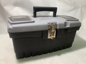 lot 30 image: Task Force 8x8x16 Utility Tool Box w Upper Lid Storage Compartments