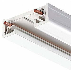 lot 2939 image: Juno Lighting J Track Section White 2ft 120V AC R 2FT WH