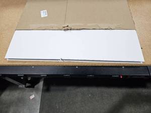 lot 4957 image: Pacon 4-Ply Railroad Board, White, 22 x 28, 25 Sheets