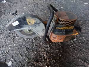 lot 23653 image: Stow ripper gas powered cut off saw