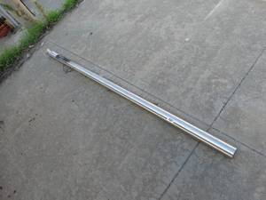 lot 23553 image: Solid metal rod- Very heavy- 3 diameter x 94 long