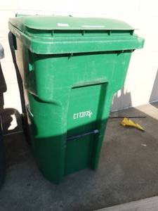 lot 23561 image: Lg curb cart trash can