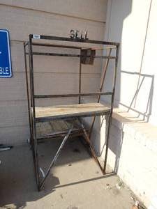 lot 23572 image: Custom built Auction stand