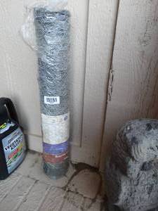 lot 23573 image: New roll of chicken wire- 2 x 50ft roll.