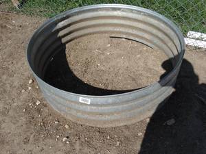 lot 23619 image: Awesome metal firepit ring raised garden ring