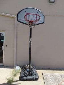 lot 23673 image: Portable adjustable basketball goal