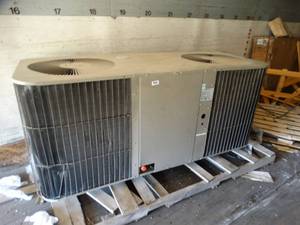 lot 23704 image: New Goodman Large 3 phase air conditioner unit-