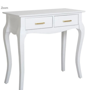lot 330 image: Grace Mitchell Scarlett 2-Drawer Console Table, White