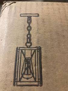 lot 47346 image: Rustic Farmhouse 1-light Pendant Cylinder Island Ceiling Lights for Dining Room - D5.5 x H69 Retail$129.99