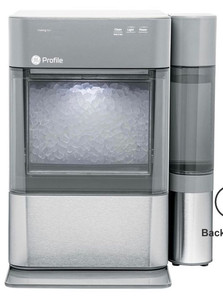 lot 47362 image: GE Profile Opal 2.0 Nugget Ice Maker in Stainless Steel