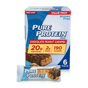 lot 77043 image: BARS, CHOCOLATE PEANUT CARAMEL, 6ct
