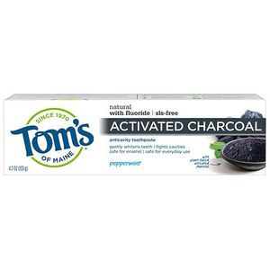 lot 77051 image: Tom s of Maine Charcoal Anticavity Toothpaste 4.7oz