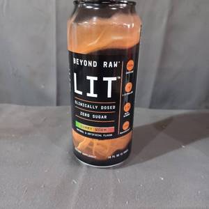 lot 77055 image: Beyond Raw Lit Clinically Dosed Zero Sugar Gummy Worm 16 Oz