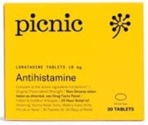lot 77073 image: Picnic Tablets Antihistamine