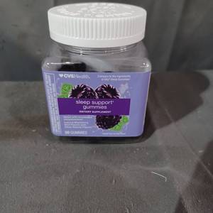 lot 77088 image: CVS HEALTH SLEEP SUPPORT GUMMIES DIETARY SUPPLEMENT, 50CT