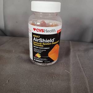 lot 77102 image: 2 PK Adult AirShield Immune System Support Gummies 42 Count Gummies Exp 52023