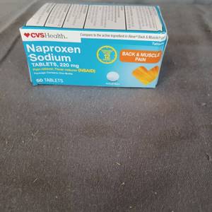 lot 77112 image: Naproxen Sodium  TABLET, FILM COATED, 50Tab ct
