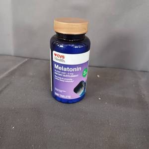lot 77130 image: 2 Cvs Melatonin Sleep Aid 3mg 240 Tablets