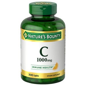 lot 77141 image: Nature s Bounty Vitamin C Supplement Immune Support 1000 mg 300 count