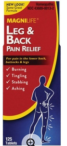 lot 77147 image: MagniLife Sciatica Relief Tablets, 125CT