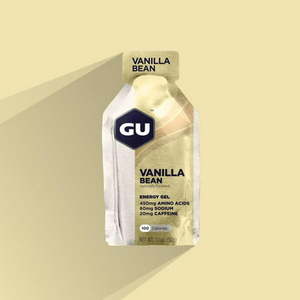 lot 77156 image: Gu Energy Gel Vanilla 8 Ct