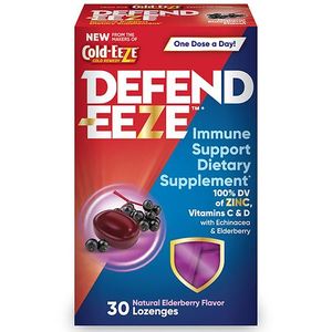 lot 77166 image: Defend-EEZE Immune Support Dietary Supplement Lozenges - 30.0 ea