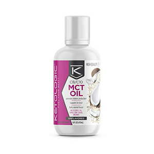 lot 77196 image: KetoLogic MCT Oil  Supports Fat Loss & Mental Focus  16 fl. Oz