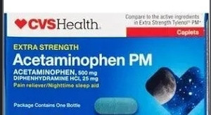 lot 77212 image: CVS HEALTH NAPROXEN SODIUM PM 220MG25MG, 80CT