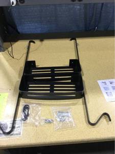 lot 5927 image: Over The Shower Head Hook Baskets
