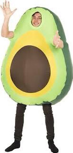lot 5929 image: Inflatable Avocado Costume One Size