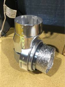 lot 5941 image: MagVent MV-90 Magnetically Aligned Dryer Vent Coupling