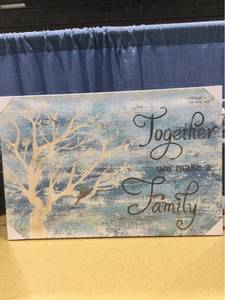 lot 5959 image: Wall Art 35in x 24in