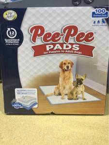 lot 5982 image: 100 PEE-PEE Pads