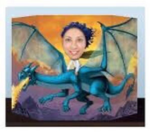 lot 5984 image: Fantasy Photo Prop 37in x 25in