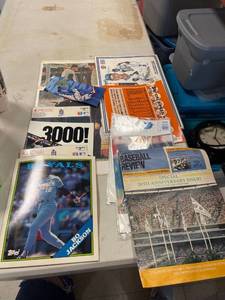 lot 64318 image: misc lot, KC, Royals, baseball ephemera, 12 pieces in