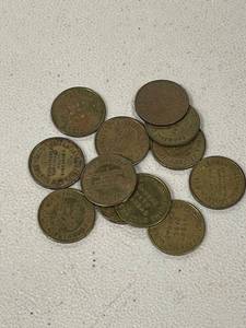 lot 64349 image: Kansas City Kansas downtown parking tokens, Qty 12