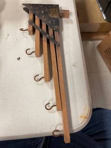 lot 64356 image: holdsmore hanger, wood