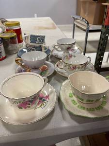 lot 64361 image: teacup lot, , Qty 7