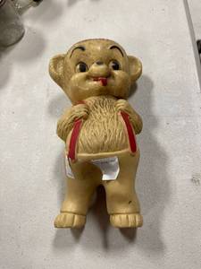 lot 64364 image: teddy squeaky toy