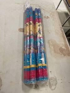 lot 64382 image: Hallmark Pocahontas, get wrapping paper, 10 rolls, 15 SQ ft each