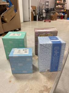 lot 64389 image: Precious moments, may your faith light the way, easy as ABC, country Lane, you must be tickled pink