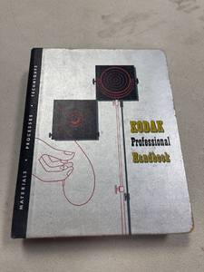 lot 64421 image: Kodak professional handbook 1952