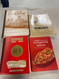 lot 64457 image: Vintage cookbooks