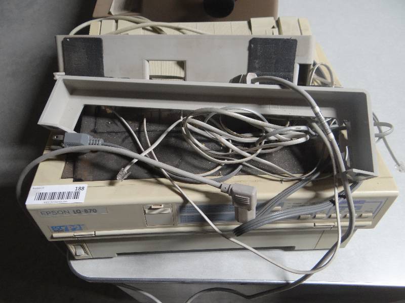 lot 188 image: Epson LQ - 870 printer.
