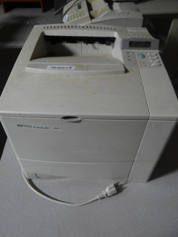 lot 191 image: HP laser jet 4000 printer.