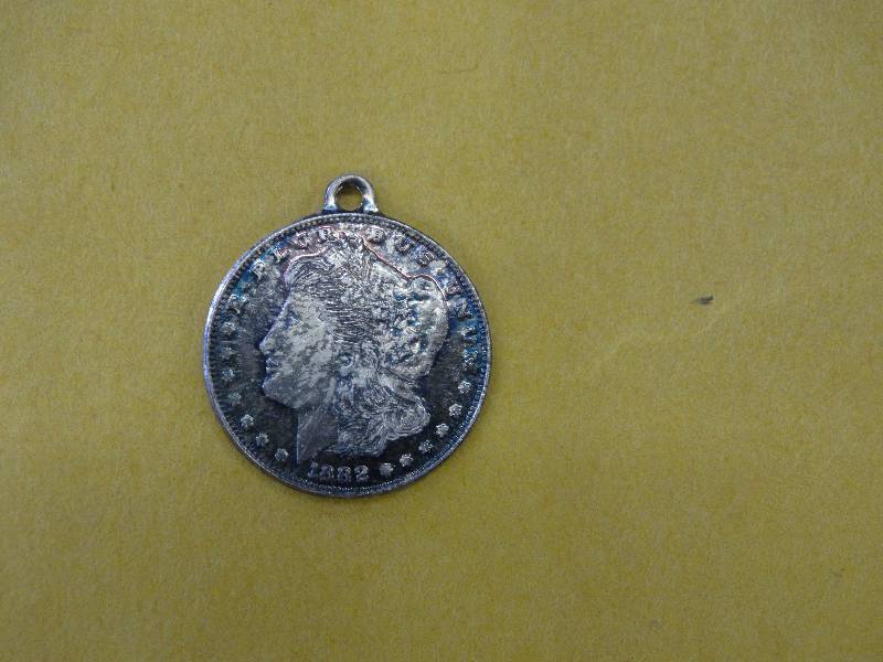 lot 620 image: 2.8G .925 sterling pendant.